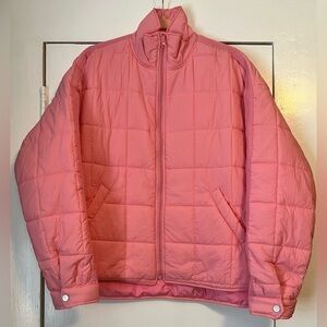 Women’s Pink Quilted Jacket